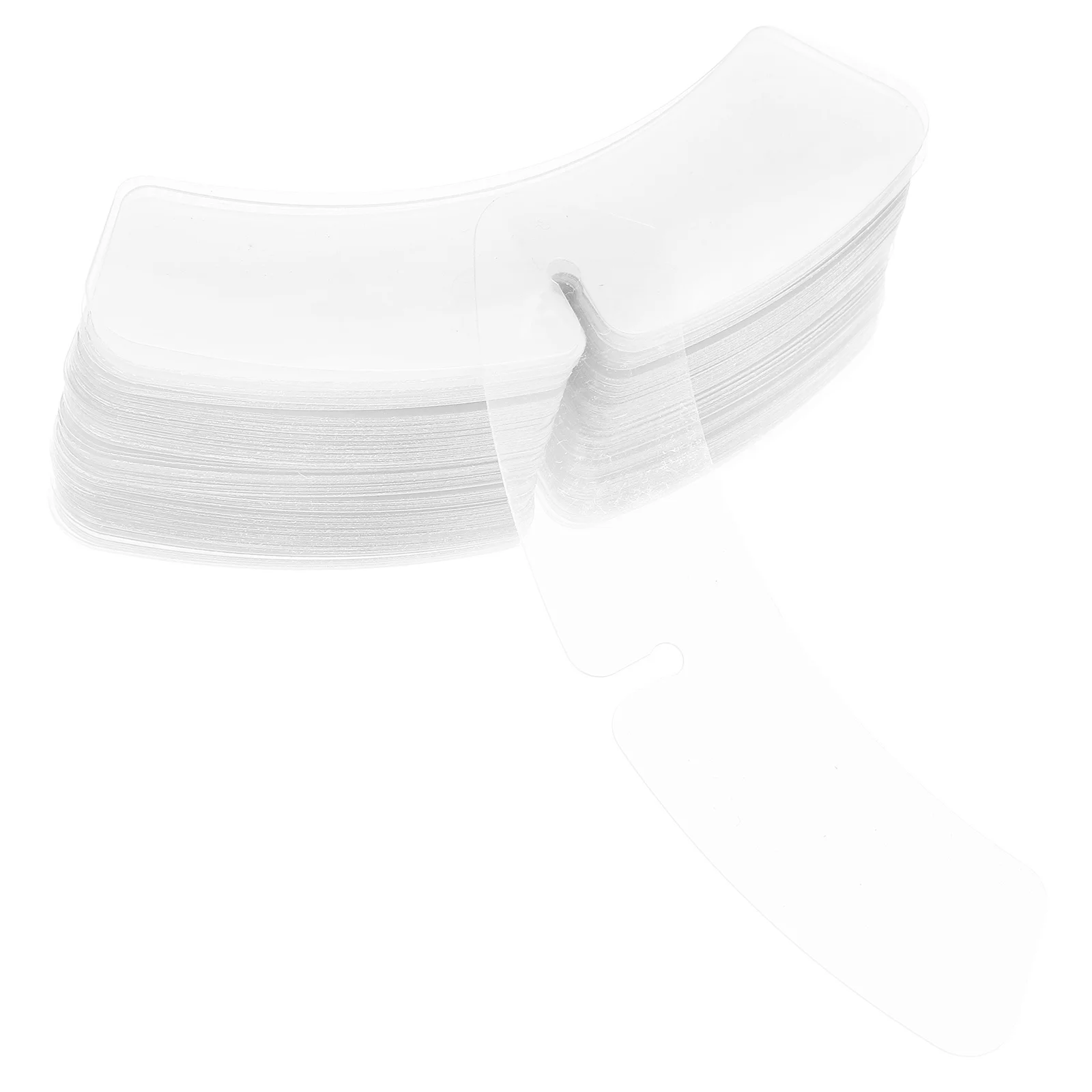 100 قطعة يبقى للرجال والنساء فستان قميص طوق دعم البلاستيك قميص طوق إدراج تثبيت التجنيب موحدة اكسسوارات