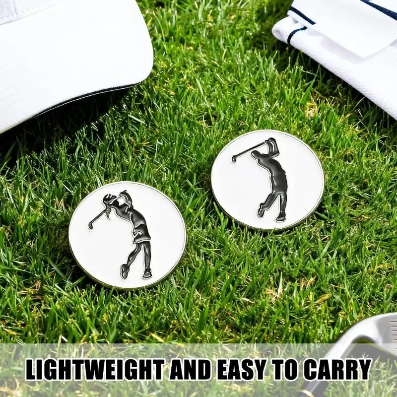 31BE Versatiles Golf Accessory Antislip Metal Clip Premium Personality Option Travel Friendly