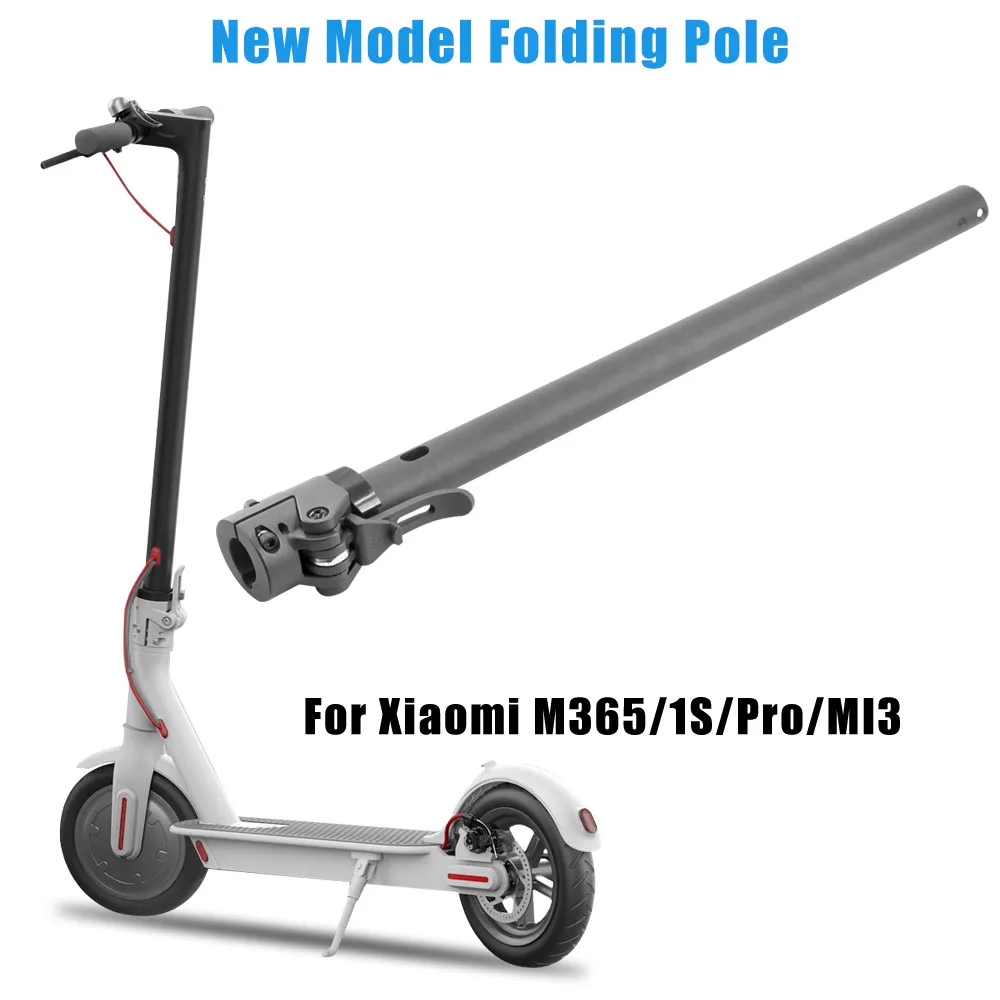 New Style Folding Pole Base For Xiaomi M365 1S Mi3 Pro Electric Scooter Loading Pipe Vertical Rod Handlebar Supporting Rod Parts