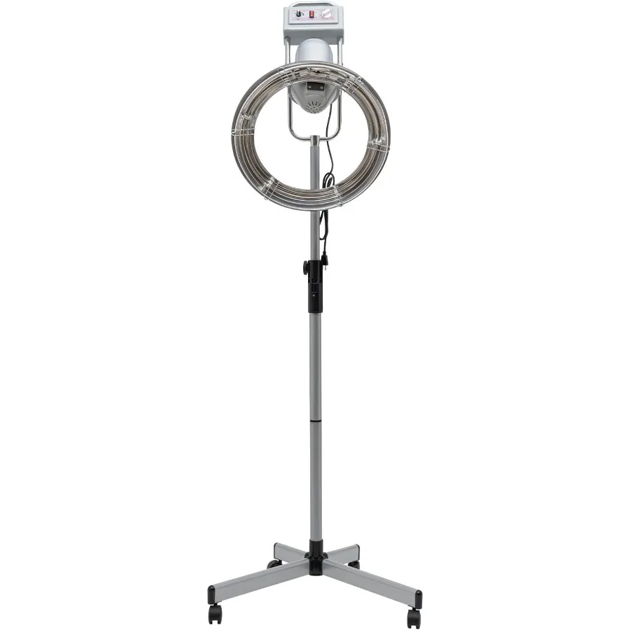 

Профессиональный отпариватель для волос для использования в салоне с вращающейся подставкой и колесами. Очаровательный фен 3 в 1 и процессор для укладки волос для химической завивки.