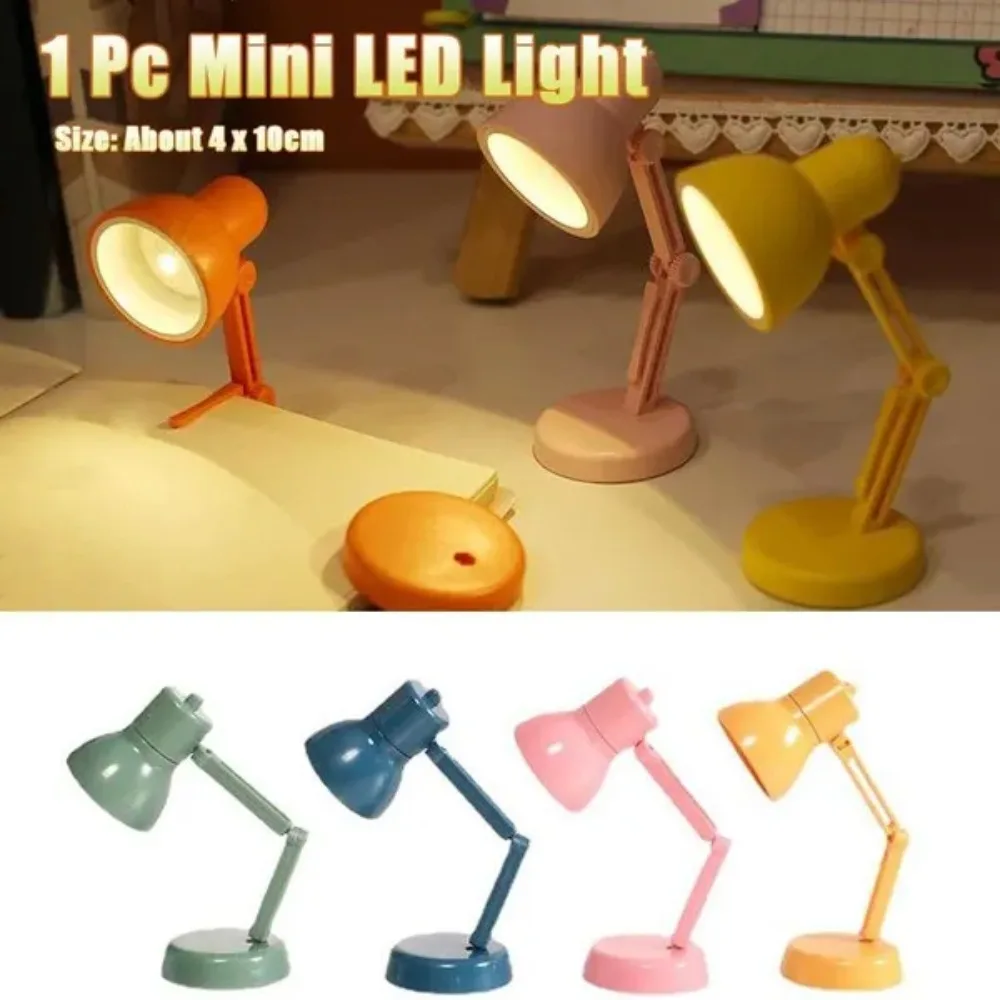 1 PC LED Mini Book Light Reading Light Mini Table Lamp Lighting Lamps