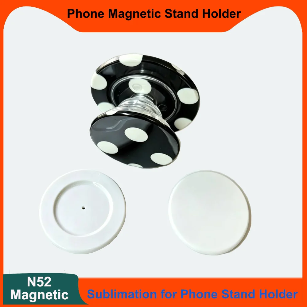 

HTVRONT 3D Sublimation Magnetic Stand Holders for iPhone 17 17Air 17 pro max Kickstand Image Customize Heat Press Diy Printing