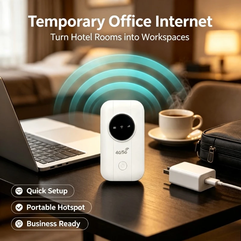 Portable USB‑Supplied 4/5G Network Unit 300Mbps Fit For Cross‑border Journey Internet Sharing