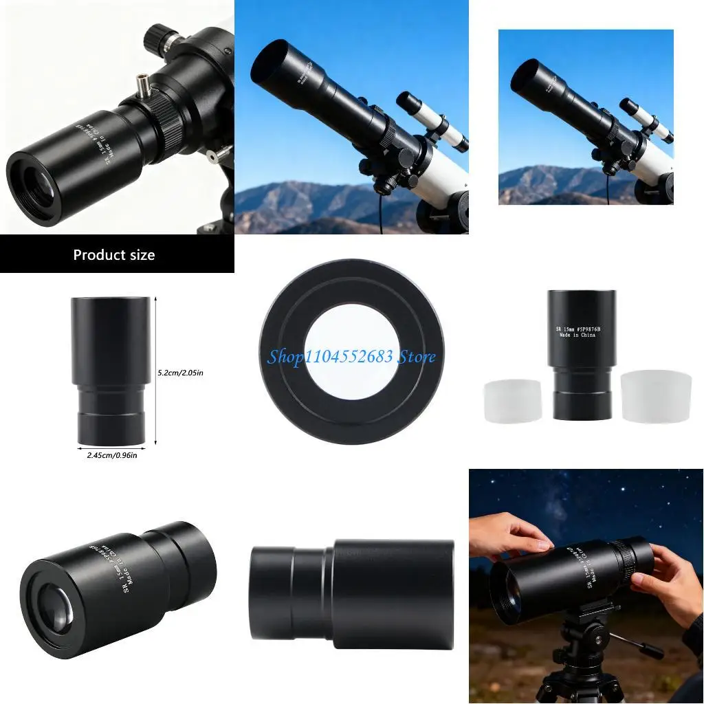 

Y6GD Enhancing Optics 15mm Imaging Eyepiece for Clear Astronomical Viewing