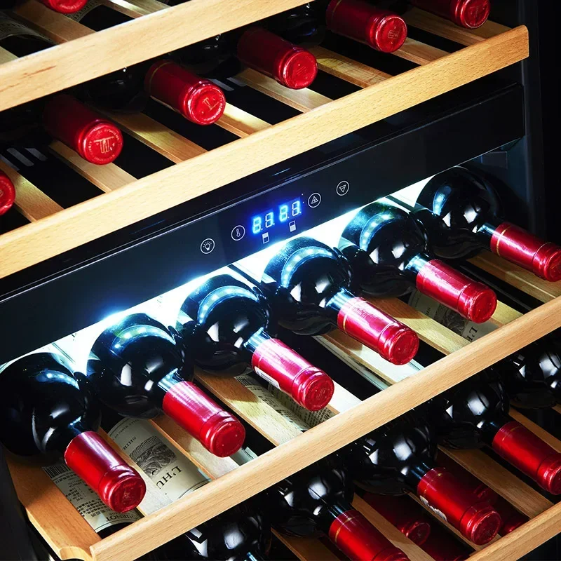 Red Wine Shelf Constant Temperature Wine Collection Cabinet Home Wine Cabinet Dual Temperature All Stainless Steel
