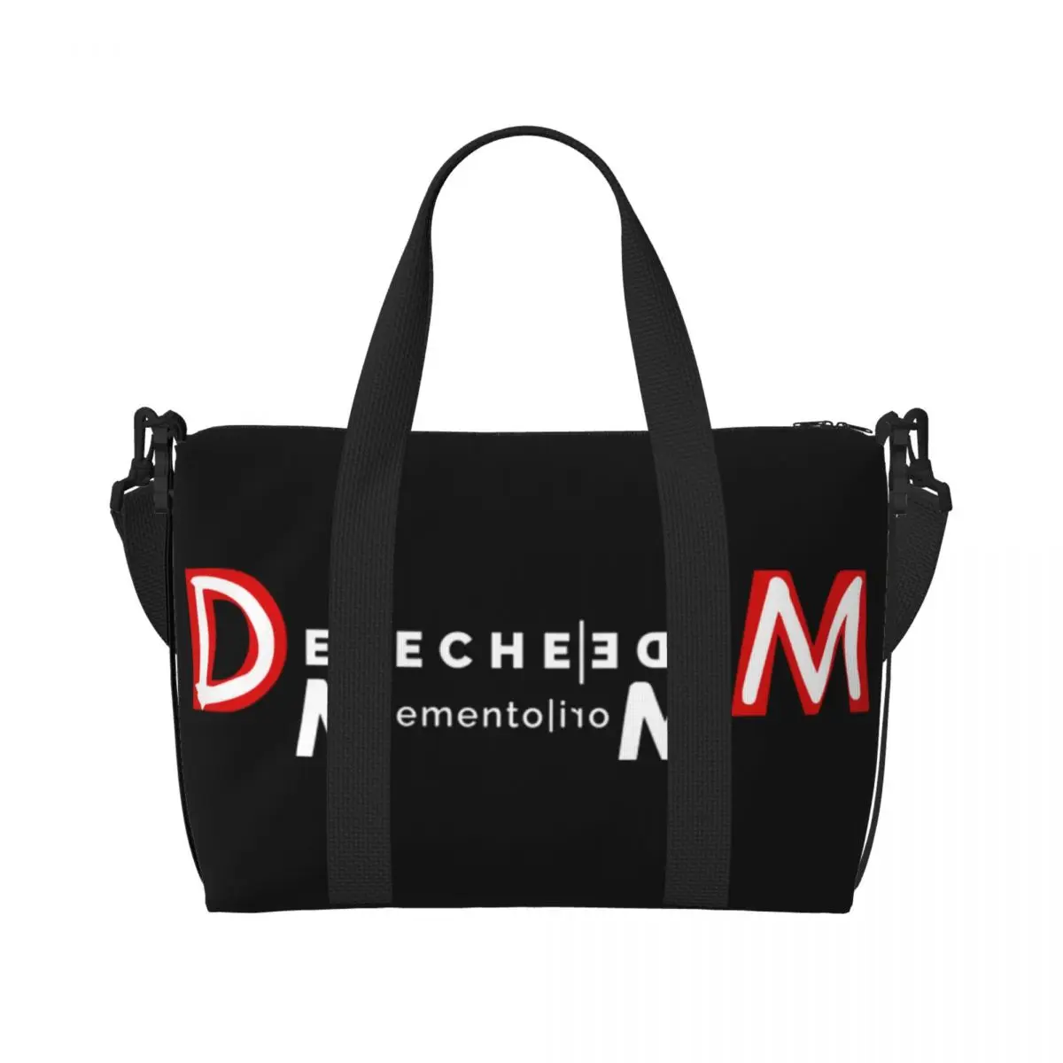 Custom Depeches Cool Modes Tote Bag Women Big Capacity Music Beach Gym Travel Bags