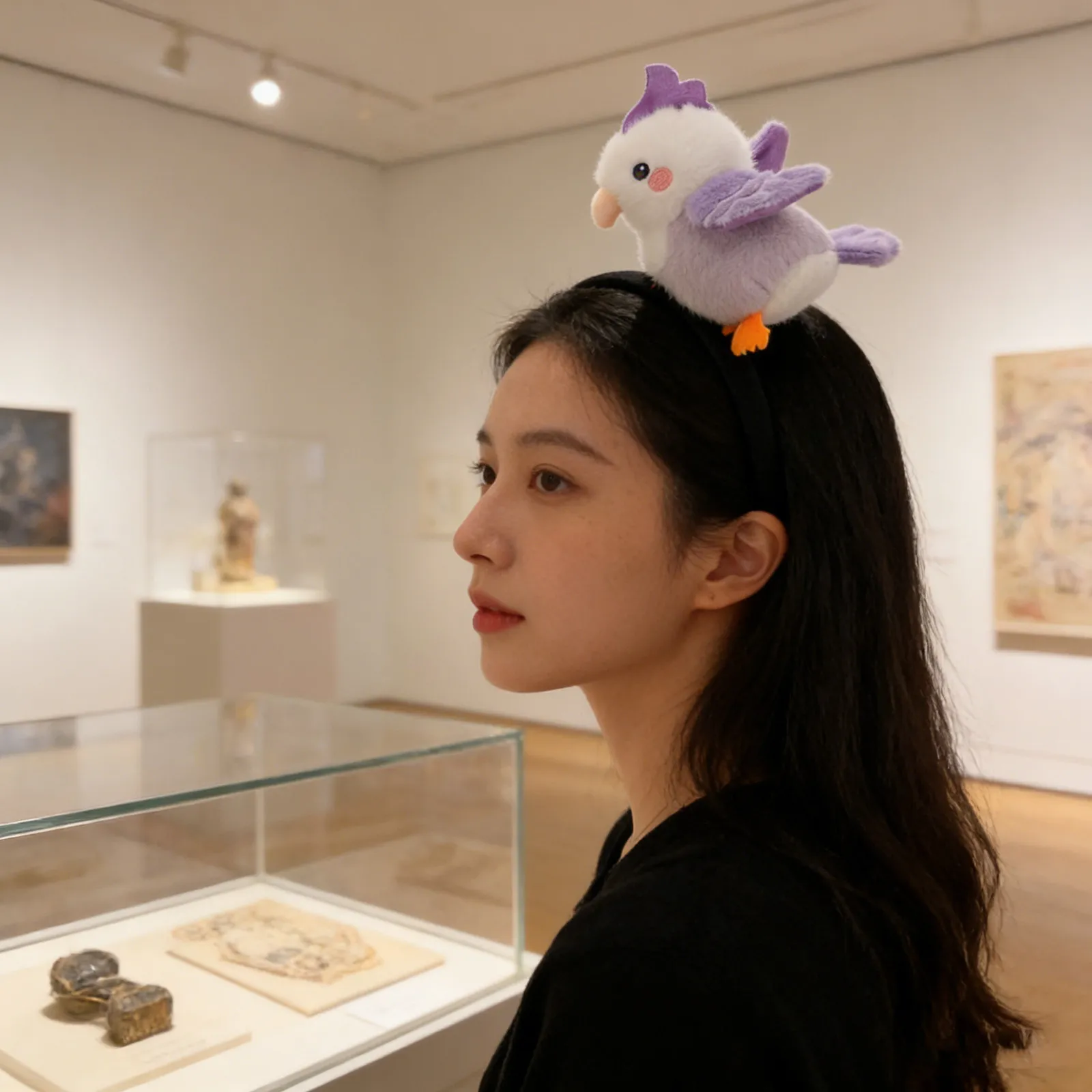 

Cute Parrot Hairband Cartoon Bird Headband for Girls Women Adults Animal Dress Up Party Costume Photo Prop Kawaii Hair Accessory