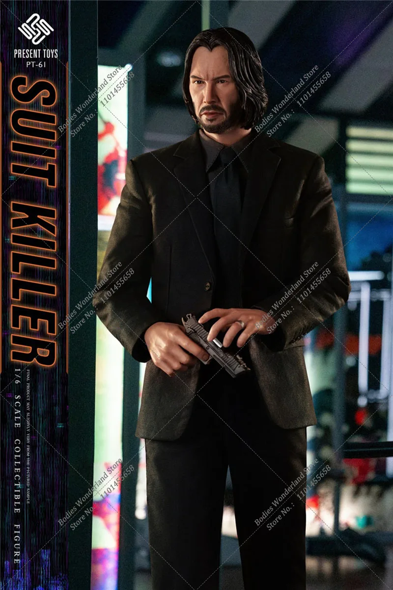 PRESENT TOYS PT-sp61 1/6 Scale tuta da collezione Killer John Wick 12 pollici maschio Solider Action Figure Model Toys for Fans Gifts