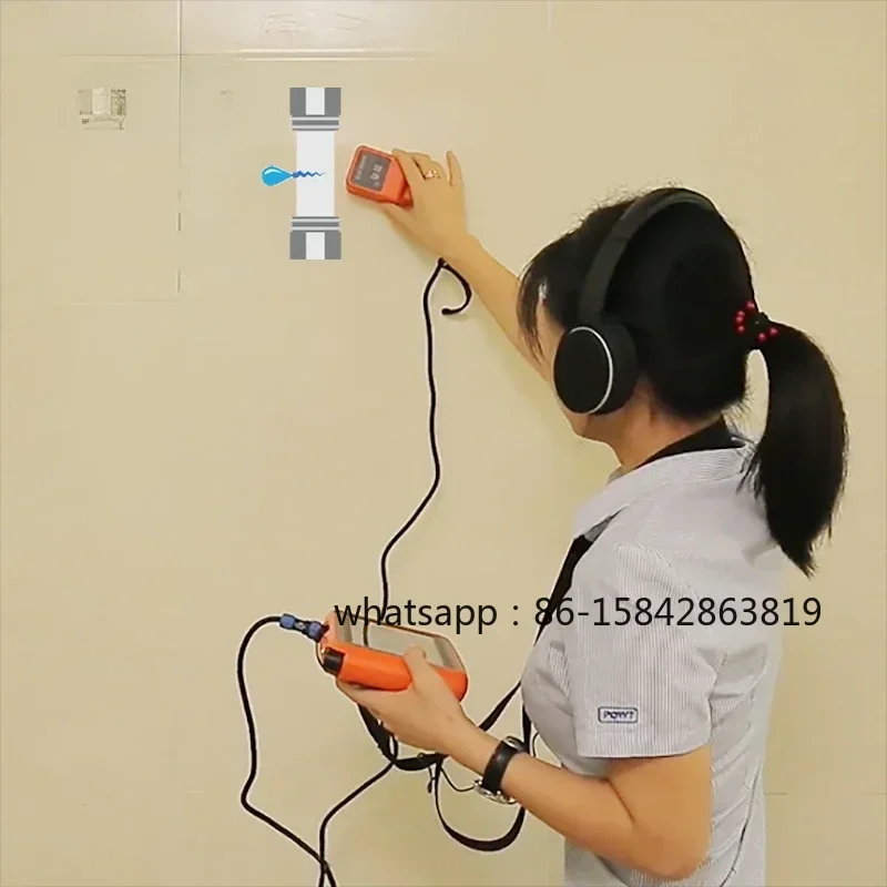PQWT L50 Indoor Underground in-Walls Pipeline Water Leak Detection Device Home Use Water Leak Detector Hot Sales