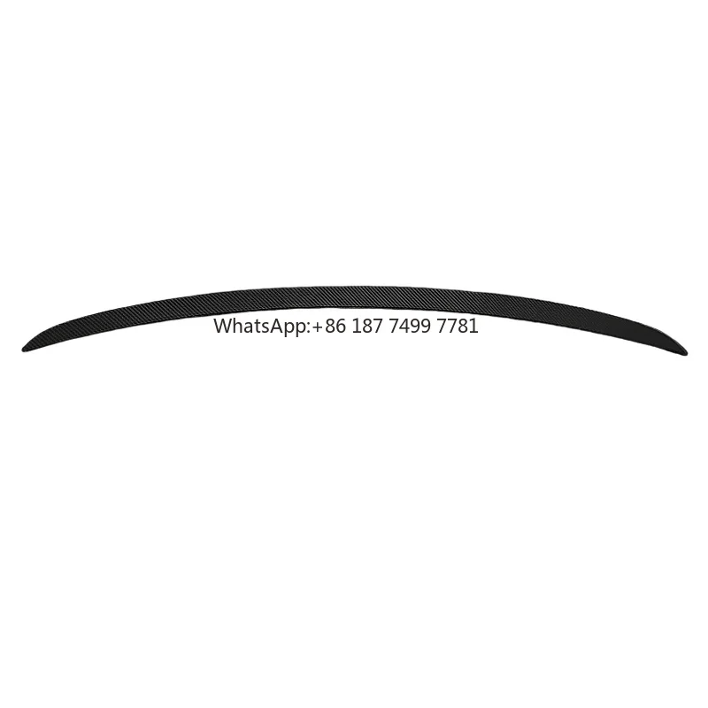 

Used for the 22 . Flying Spur Upgraded Carbon Fiber Rear Spoiler Adhesive Body Kit