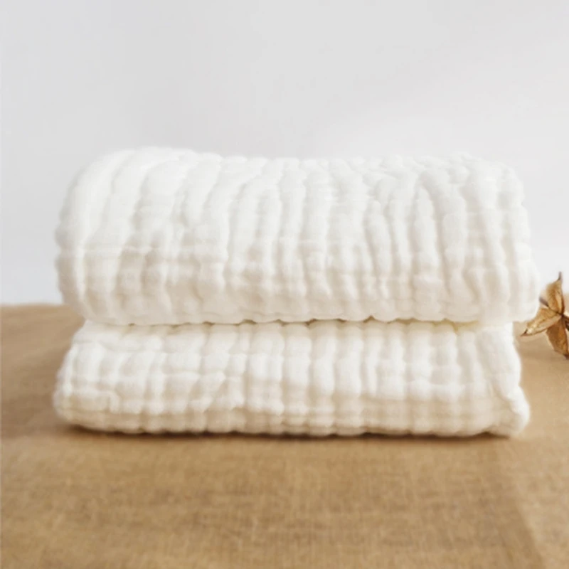 Reusable Baby Muslin Blanket Infant Newborn Soft Breathable Gauze Bedding Bath Towel Shower Gifts