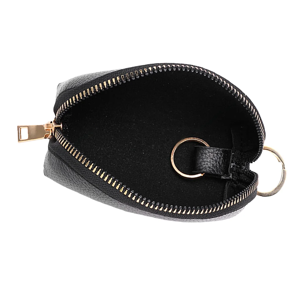 Bolsa para llaves de coche para hombre, organizador de llaves de PU para múltiples llaves, soporte para billetera, estuche compacto y elegante, accesorio para llavero