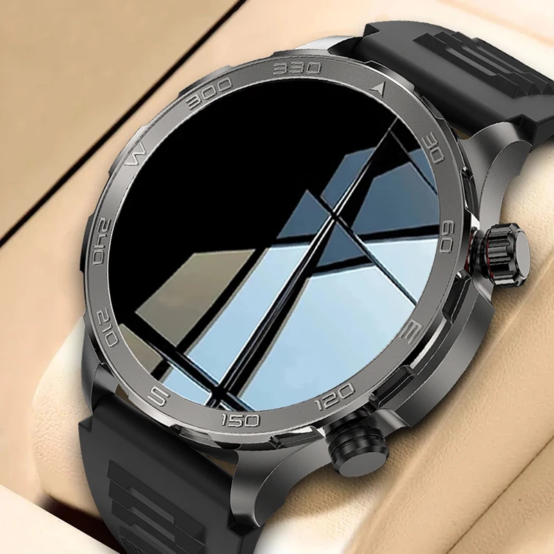 2024 New Bluetooth Call Smart Watch Men For Huawei AMOLED HD Large Screen Heart Rate NFC IP68 Waterproof GPS Sports Smart Watch 