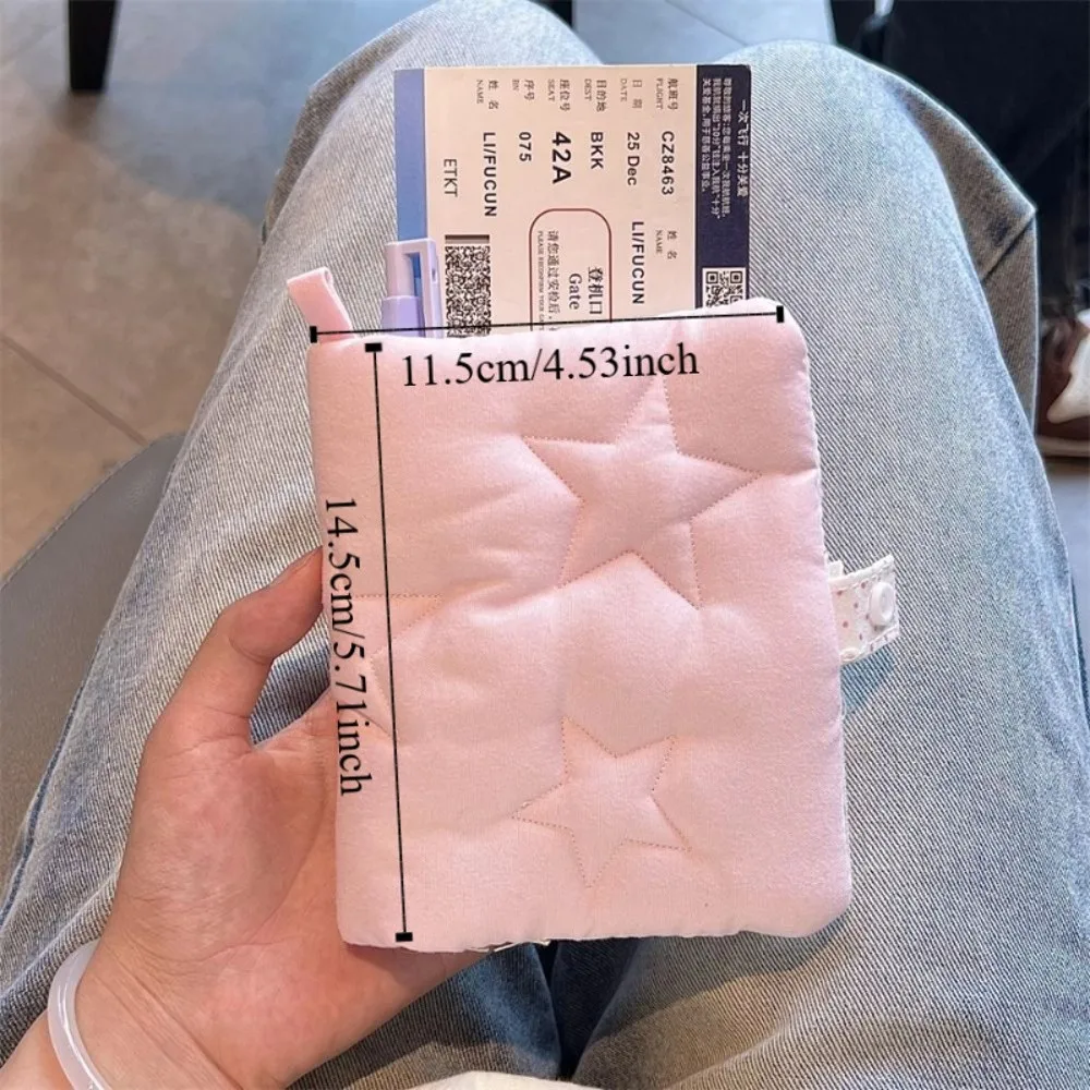 محفظة سفر لطيفة على شكل نجمة، غطاء جواز سفر، حامل تذكرة، مشبك جواز السفر، حقيبة بطاقات تخزين متعددة الوظائف للطائرة