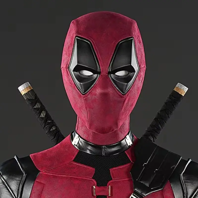 Cos Mask Deadpool Wearable Detachable Eyes Wade Wilson Cosplay Costume Comic-Con Halloween Party Masquerade Christmas Party Toys