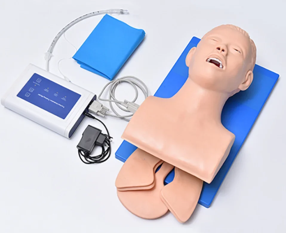 Adult Tracheal Intubation Operation Simulation Human Dummy Medical Teaching Nursing Skills First Aid Training Teaching Model