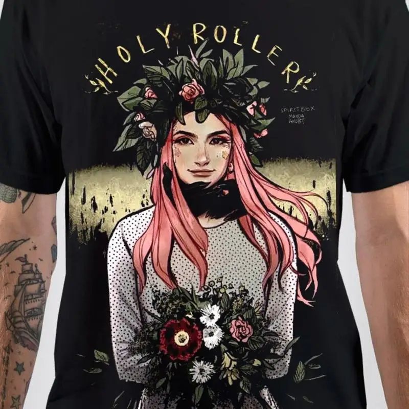 New Spiritbox Holy Roller shirt 2024 Fan cotton S 5XL TN0328