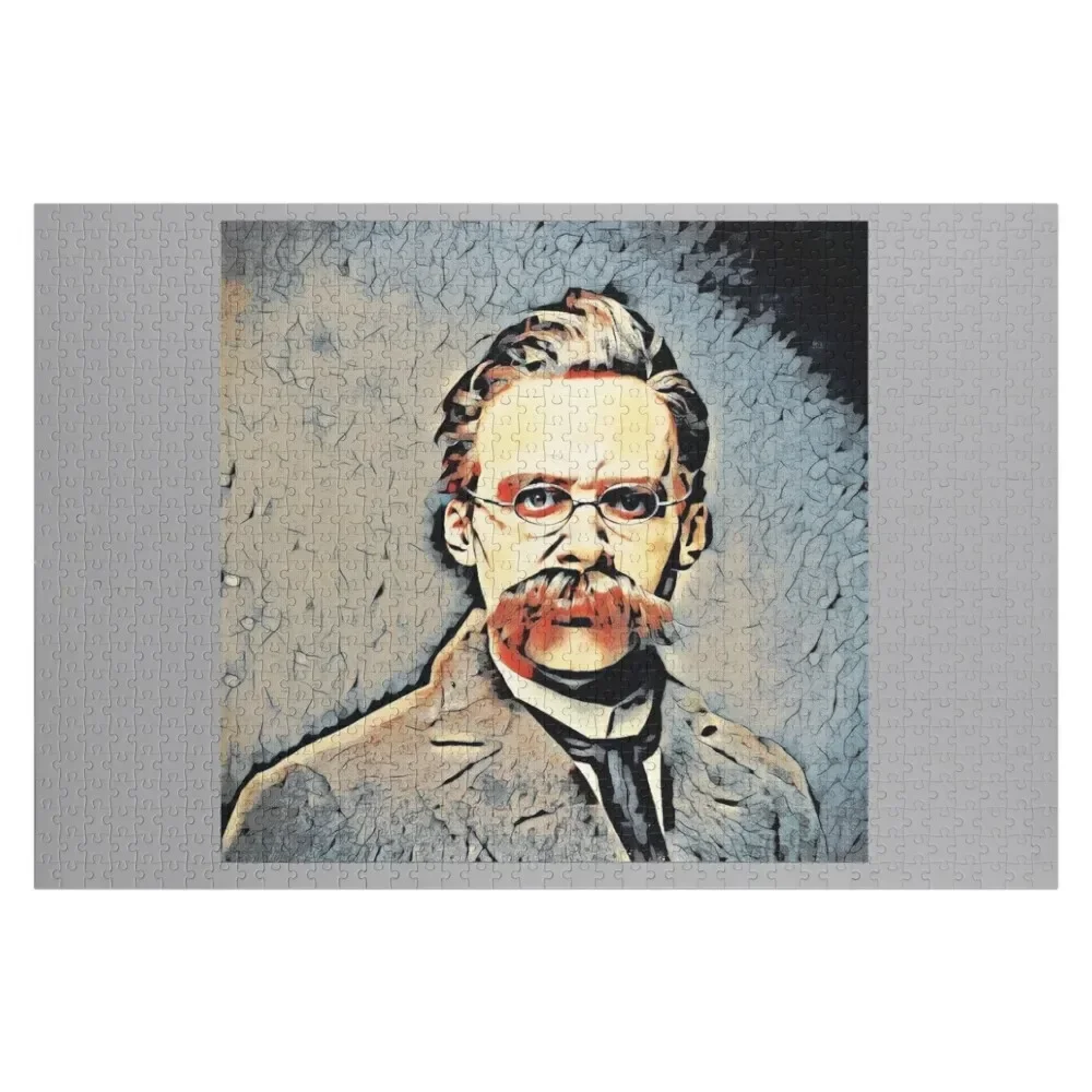 

Portrait of Friedrich Nietzsche Jigsaw Puzzle Wood Animals For Children Jigsaw For Kids Personalized For Kids Puzzle