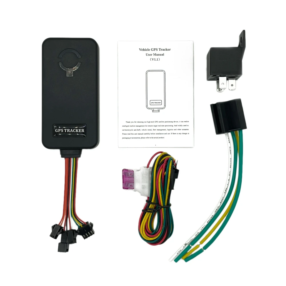 Mini GPS Car Tracker GPS Locator Cut Off Fuel GPS+LBS+AGPS Tracker for Car 12-36V Realtime Tracking