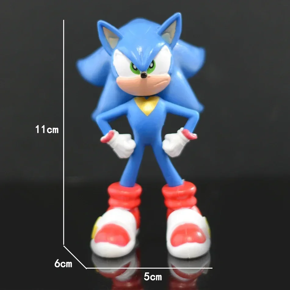 680g grande sonic figura de ação caudas legal bonito kawaii personagem dos desenhos animados figura brinquedo boneca modelo decoração para presentes aniversário do miúdo