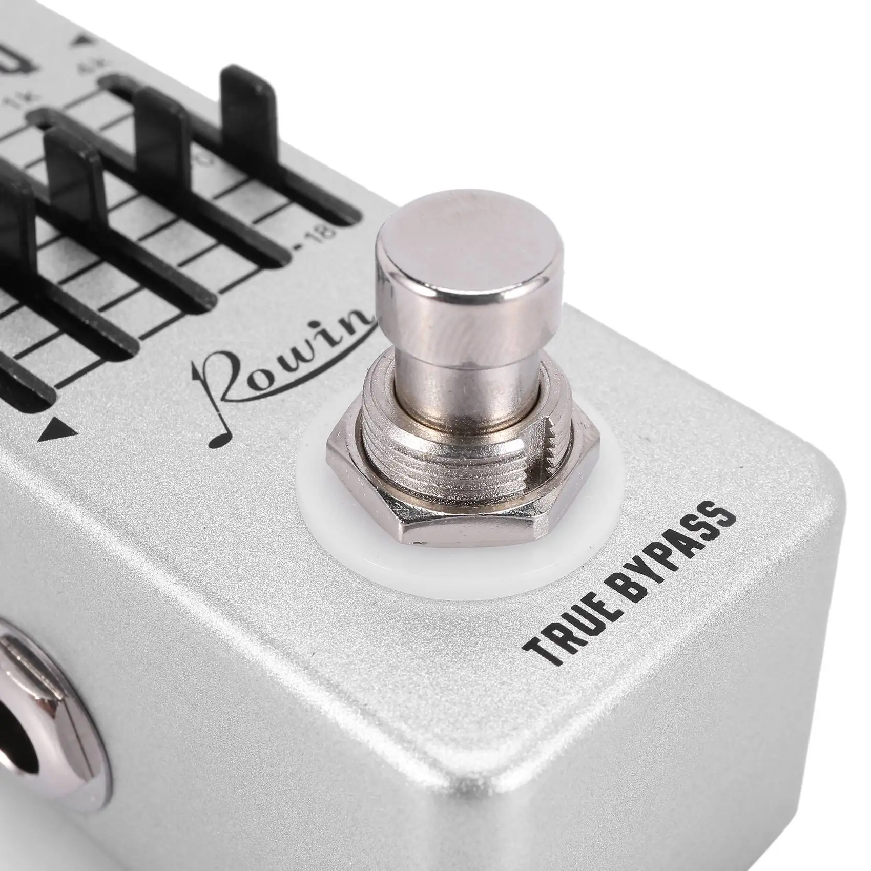 Rowin Lef-317B Bass Eq Equalizer Gitarreneffektpedal 5-Band-Pedal Gehäuse aus Aluminiumlegierung True Bypass