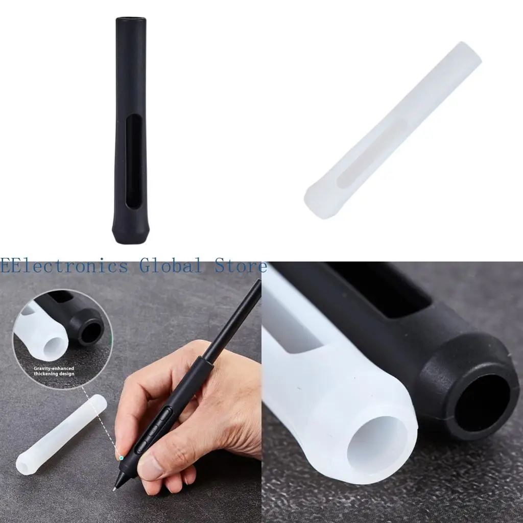 

462B Lightweight Tablet Pen Slot Protective Case Cover Silicone Grip for DTK168