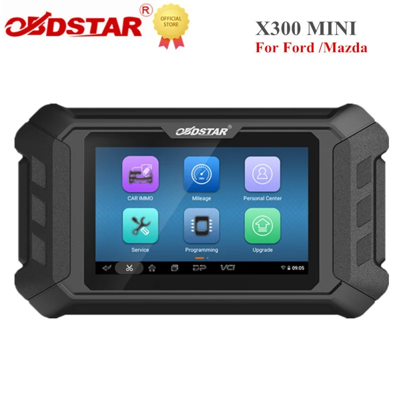 

Программатор OBDSTAR X300 MINI для Ford /Mazda, программатор для потери всех ключей/считывание контактного кода/кластер калибровка, новая версия для H100