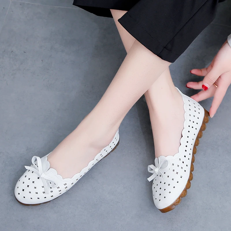 Versatile and Stylish Casual Solid Color Flats Shoes for Women, Suitable for Any Outfit