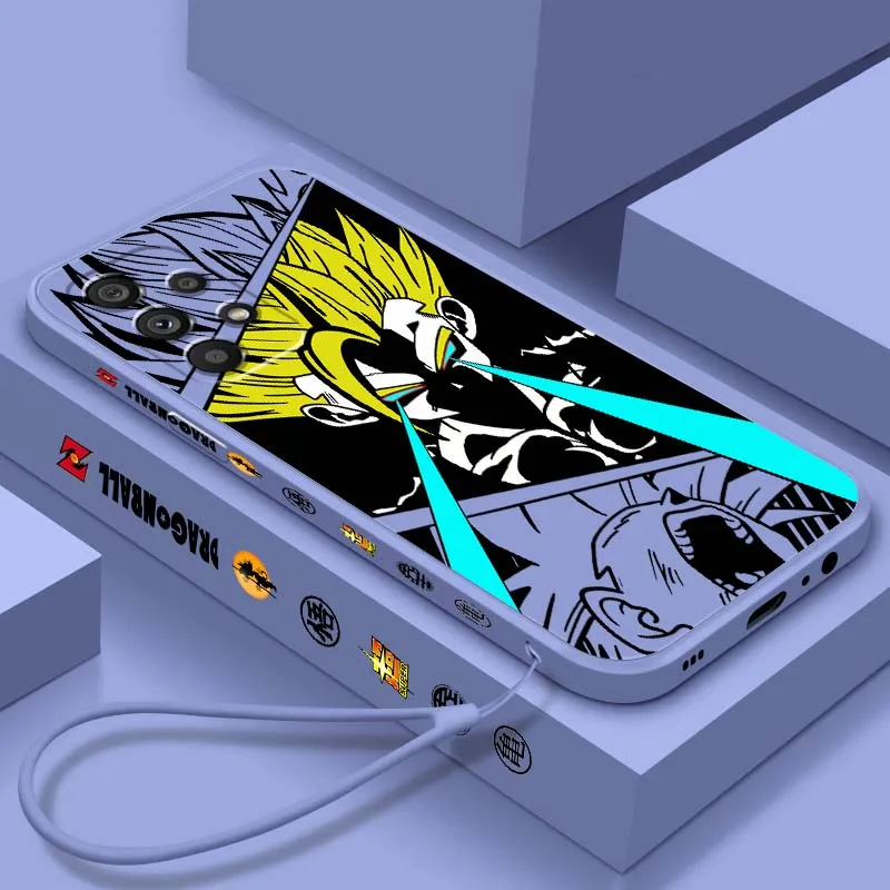 

Goku Dragon Ball Gohan Art Phone Case For Samsung Note 20 A17 A07 A36 A56 A73 A72 A71 A55 A54 A53 A52 A51 Liquid Left Rope