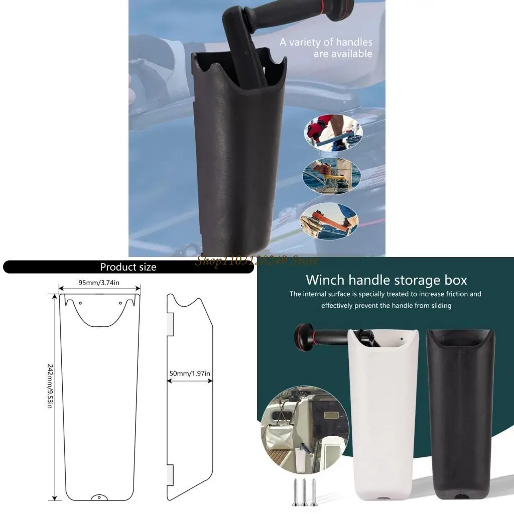 

N5KD Водонепроницаемое ПВХ Морское держатель инструментов легко переносить в боку компактных лодок для хранения инструментов