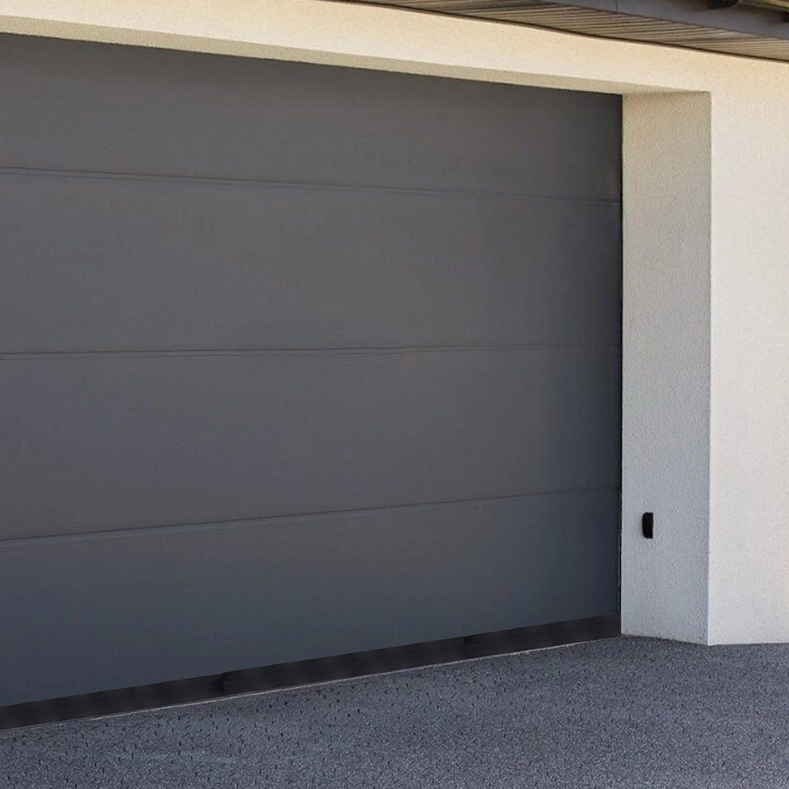 

3 Meter Garage Door Seal Bottom Rubber Weatherstrip Universal Door Threshold Seal Weatherproof Insulation