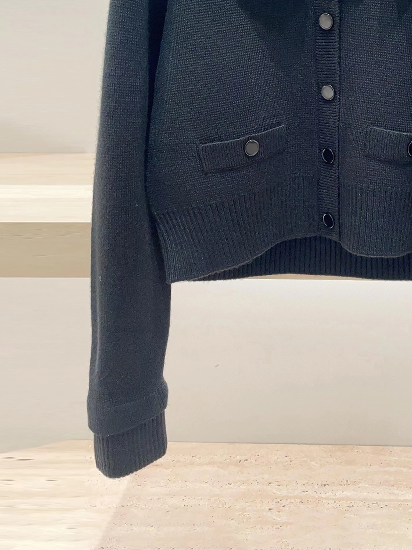 

Sweetened Youthful Knitted Cardigan Top Women's Faion Spring Summer 2025 AL6037 Commute Sle Regular Fit Long Sve ort...