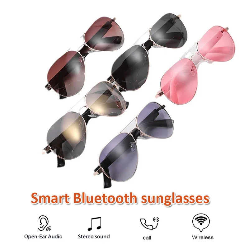 

НОВЫЕ умные очки с Bluetooth: звонки, прослушивание музыки, навигация, защита от УФ-излучения UV380, быстрая зарядка за 15 минут.