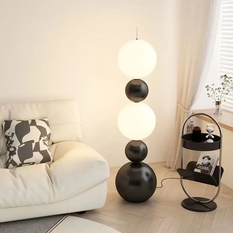 Designer simple modern room candied gourd floor lamp Internet celebrity bedroom living room sofa vertical decorative lamp