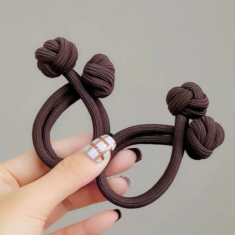 Eenvoud Stretch Rubber Haarbanden voor Vrouwen Hoge elasticiteit Mode Meisje Hoofd Touw Chouchou Haaraccessoires - afbeelding 1