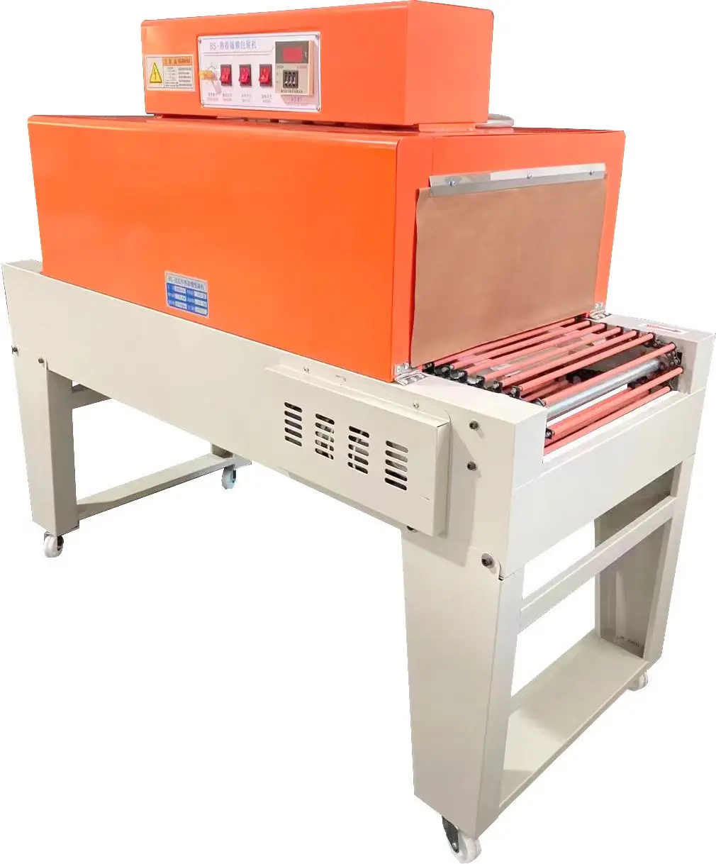 

BS-260 Heat Shrink Tunnel Packing Wrapping Packaging Machine Automatic Shrink Film Packing Machine Shrinkage Machine