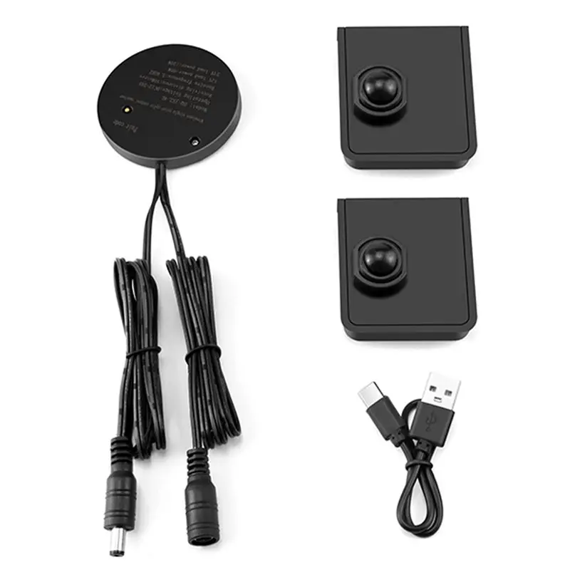 

【MUST-HAVE】Wireless Moveable PIR Motion Sensor Switch USB Rechargeable DC12V-24V Work With Receiver Multi-Pieces Linkage Use