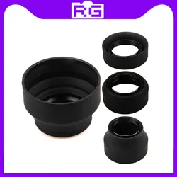 49 52 55 58 62 67 72 77 82mm 3-Stage 3 in1 Collapsible Rubber Foldable Lens Hood for canon nikon DSIR Lens camera