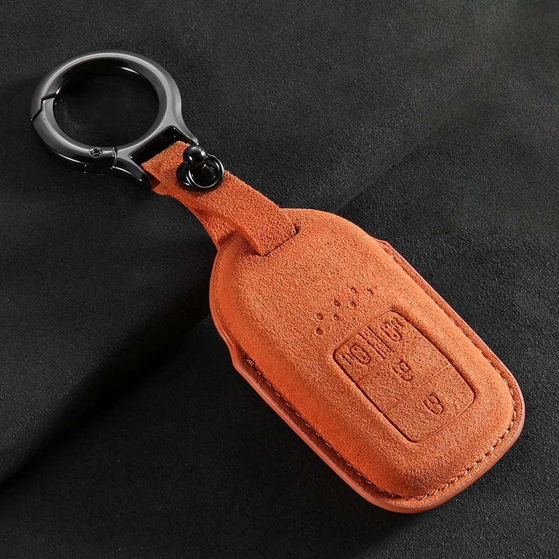 4-Button Smart Car Key Cover For Honda, Fits 11th Gen Accord / Civic, All-New CR-V / Breeze, Integra, Odyssey, Elysion, Avancier