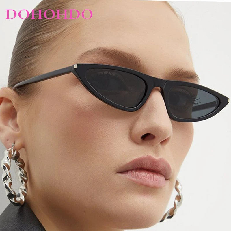 

Trendy Retro Sexy Small Frame Cat Eye Women Sunglasses Luxury Designer Men Sunglass Travel Driving Shades Ladies Lentes UV400
