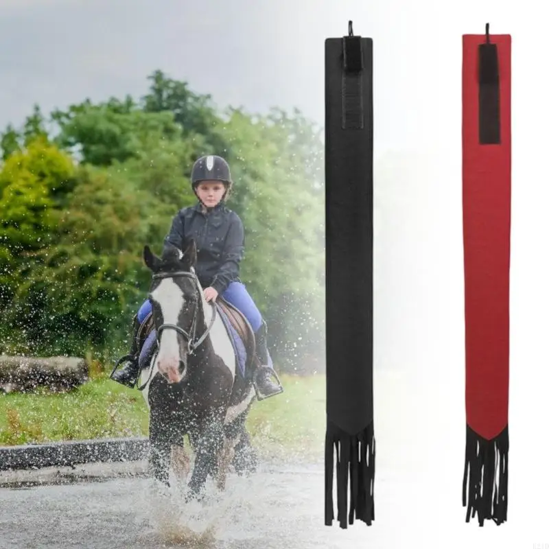   Horse Tail Bag with Fringe Horse Tail Bag Tail Guards Tail Bag Stretchy Tail Bag