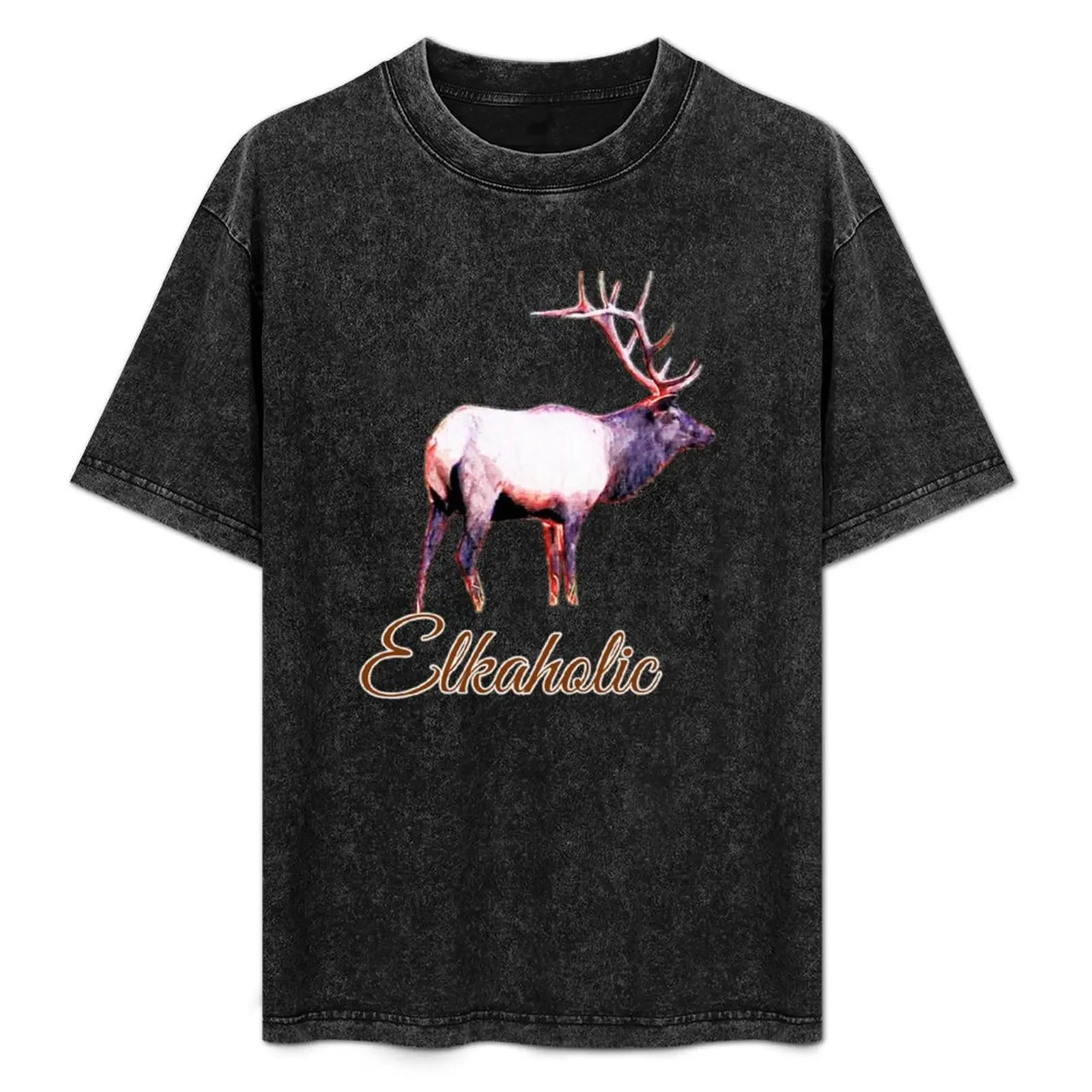 

Elkaholic T-Shirt for a boy animal prinfor boys anime tshirt mens t shirts pack