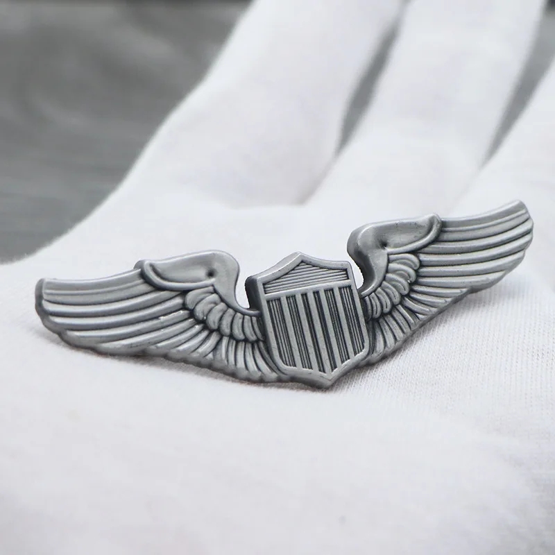 Spot US Medal Aviation Combat Bomber Bomber Marine Parachute Airborne Aviation Emblem