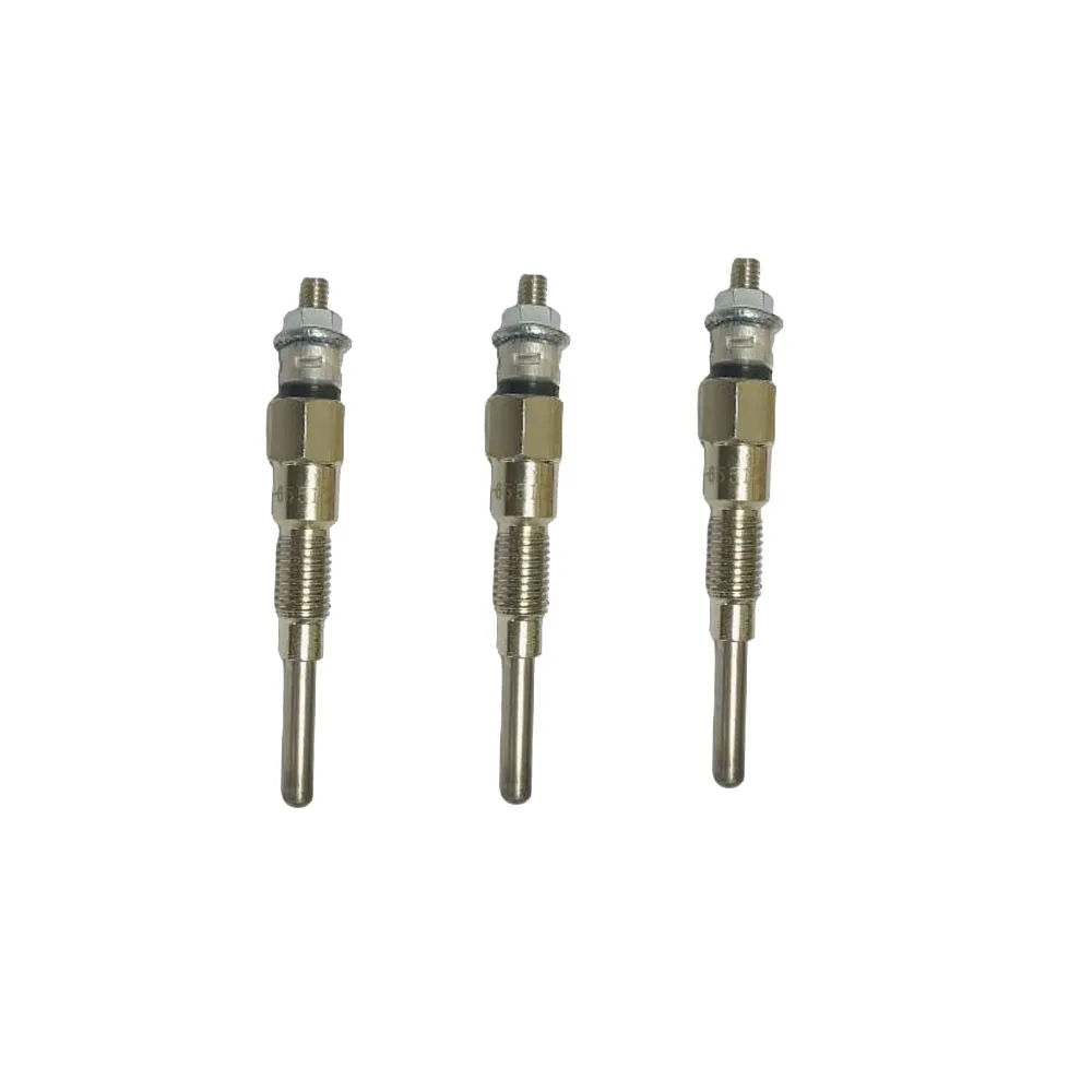 

( 3pcs/set ) Glow Plug 6670470 16851-65510 Fits Bobcat Backhoe Loader Excavator Thread outer diameter 7.7mm