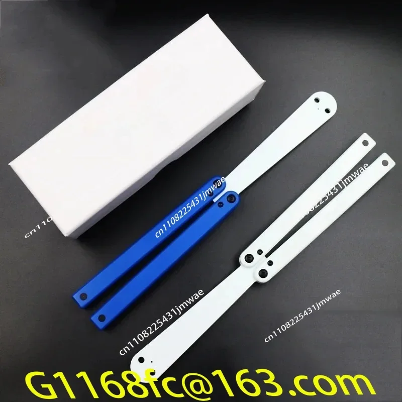Practice Butterfly  Plastic Unshaved Folding Pocket  Balisong Trainer Part