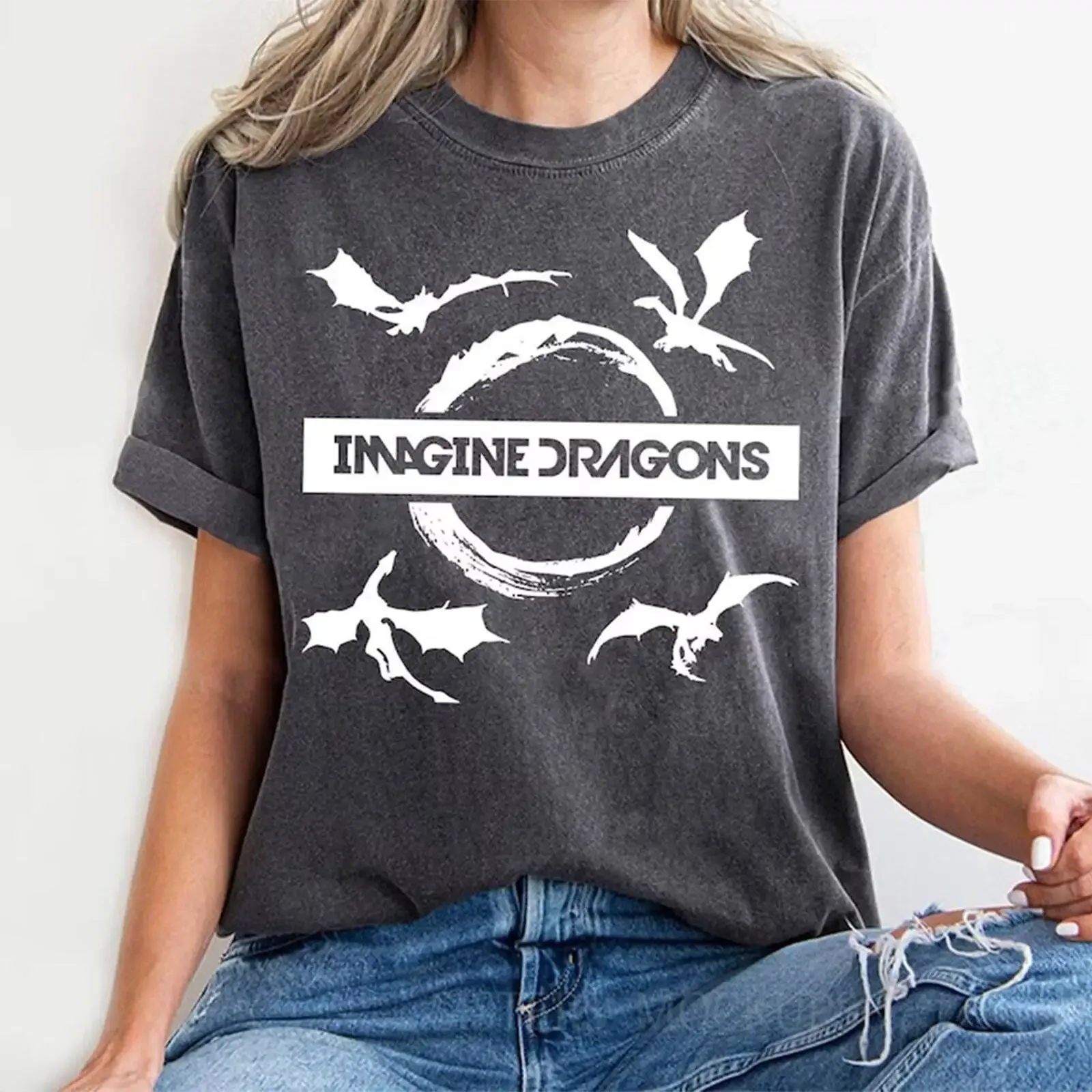 Vintage Imagine Dragons Shirt Imagine Dragons T-Shirt Imagine Dragons 2024 Tou