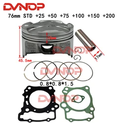 Piston Kit 76mm CBR250i CBR300 CBR250R CBR 300 R 1310-KYJ-305 12251-KYJ-901 12192-KYJ-900 12100-K33-D00 CBR 250cc Engine Parts