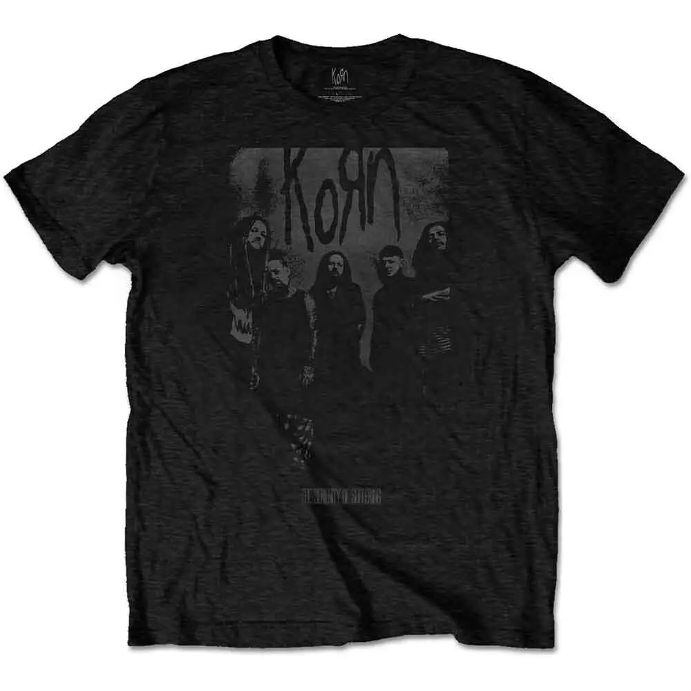 

Korn 'Knock Wall' Black T shirt - NEW