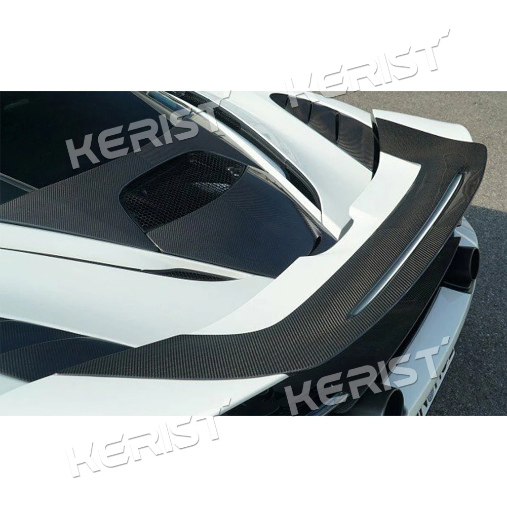 Rear Carbon Fiber Trunk Spoiler Wing For McLaren 720S 17-22 Silverstone Edition Rear Wing