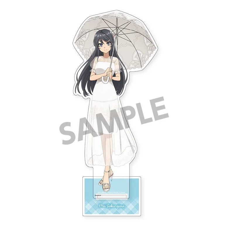 Rascal Does Not Dream of Bunny Girl Senpai 15CM Double Sided Printed Anime Acrylic Stand with Base Cartoon Keychain